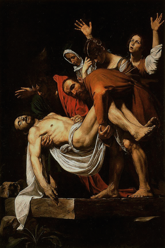 Caravaggio's "Entombment of Christ"